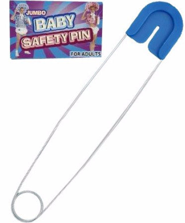 Jumbo Diaper Pin Blue