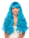 Starbright Long Wavy Wig Neon Blue
