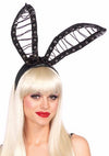 Satin Lace Up Bendable Bunny Ears