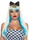 Alice Two-Toned Wig with Attached Bow
