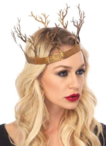 Metal Fantasy Forest Crown