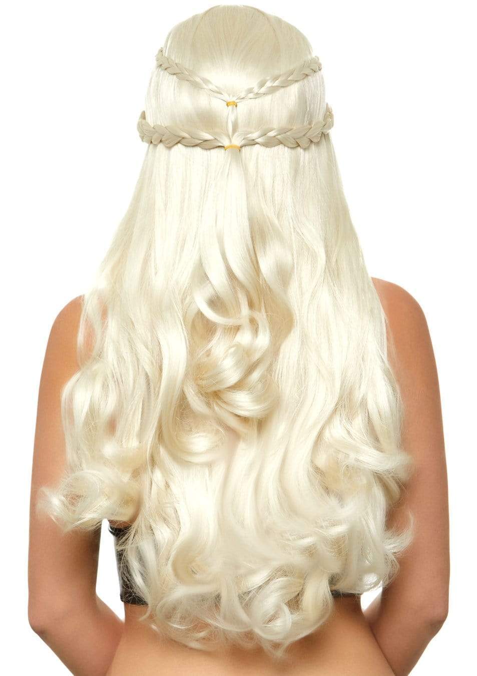 Braided Long Wavy Wig Blonde