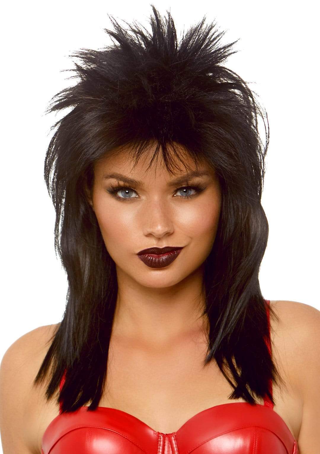 Unisex Rockstar Wig Black