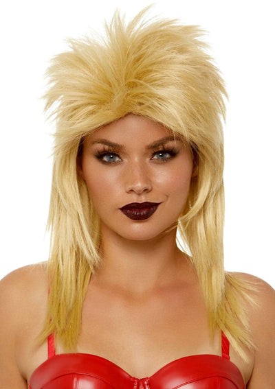 Unisex Rockstar Wig Blonde