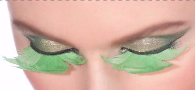 St. Patrick's Day Green Eyelashes