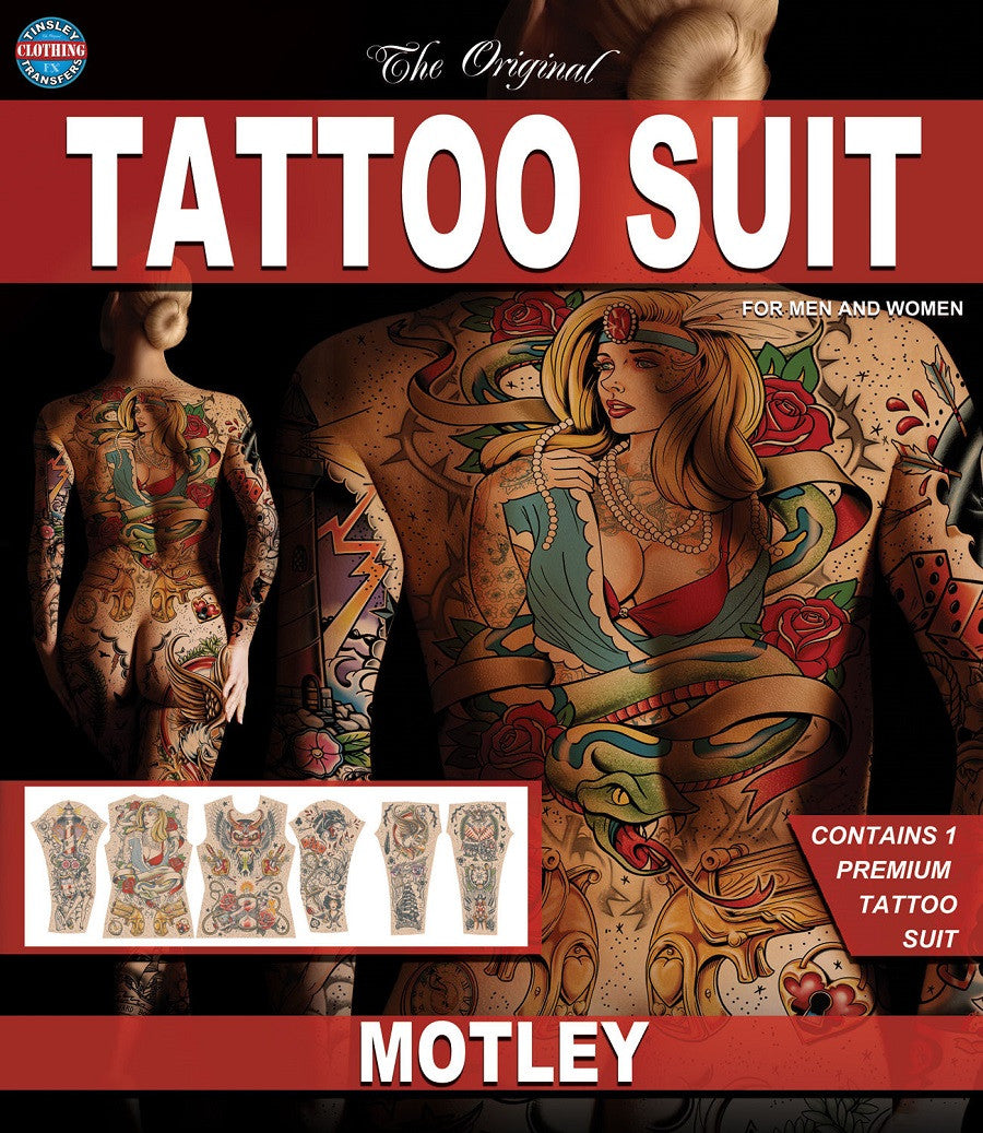 Motley Metal Tattoo Body Suit