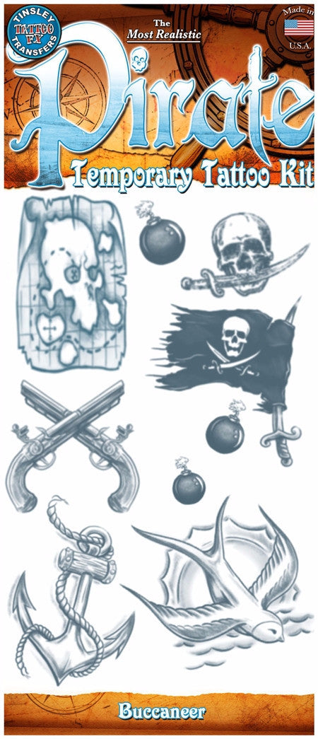 Pirate Buccaneer Tattoos