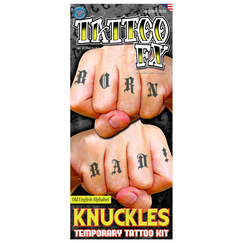 Knuckles - Alphabet 2 Old English