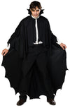 Long Vampire Cape Black