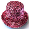 Mini Glitter Top Hat Light Pink