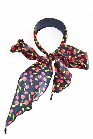Retro Rock Cherry Headband