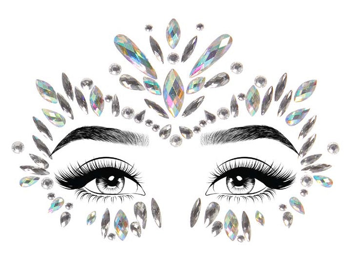 Iris Adhesive Face Jewels Sticker