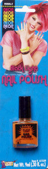 Black Light Nail Polish Orange