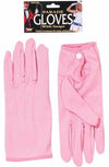 Parade Gloves Short with Snap Pink