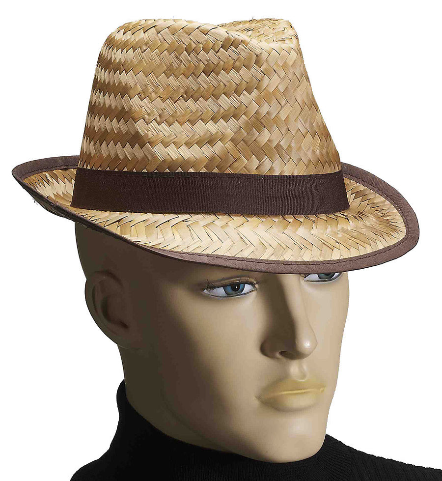 Straw Fedora Hat