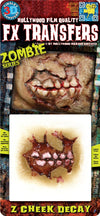 3D FX Transfers "Zombie Cheek Decay"