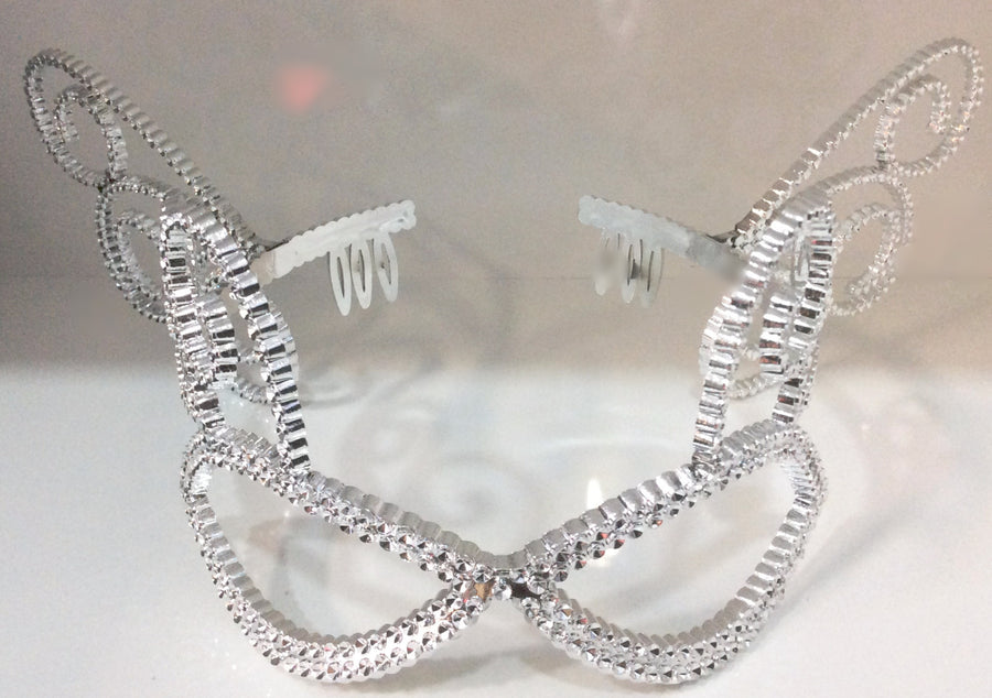 Tiara With Butterfly Eye Mask