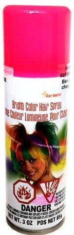 Bright Color Hairspray Pink