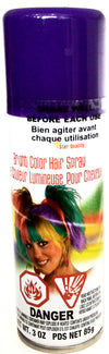 Bright Color Hairspray Purple