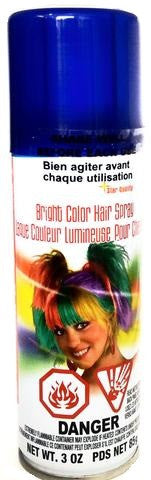 Bright Color Hairspray Blue