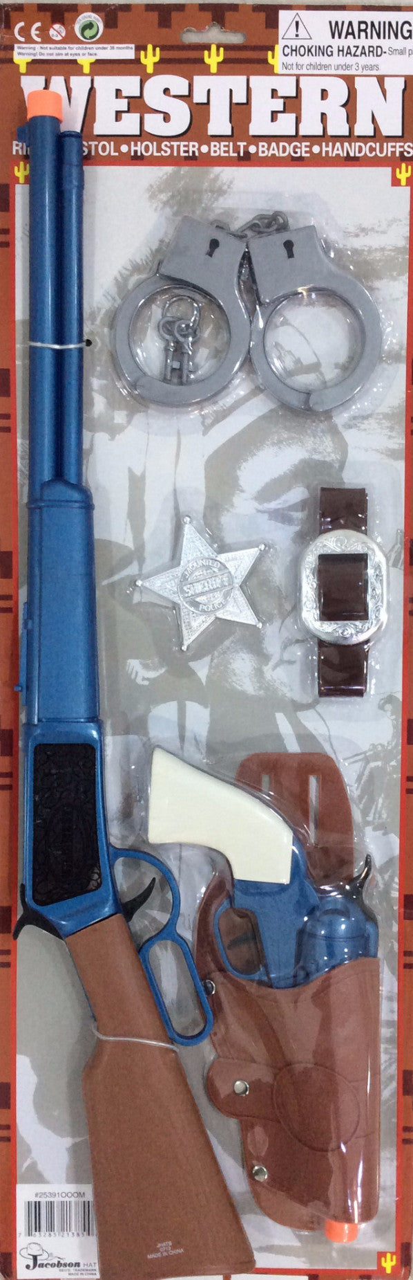 Sheriff Set with Rifle, Gun and Badge