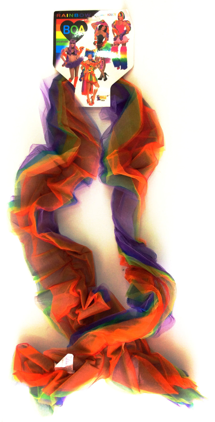 Rainbow Boa Chiffon