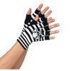 Skull & Crossbone Fingerless Gloves