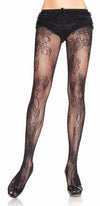 Rose Lace Pantyhose