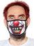 Creepy Clown Face Mask