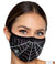 Spiderweb Rhinestone Face Mask