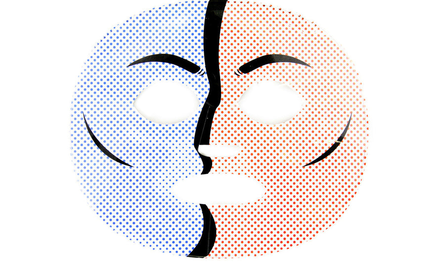 Pop Art Face Tattoos