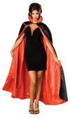 Long Satin Cape