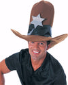 Brown Oversized Cowboy Hat