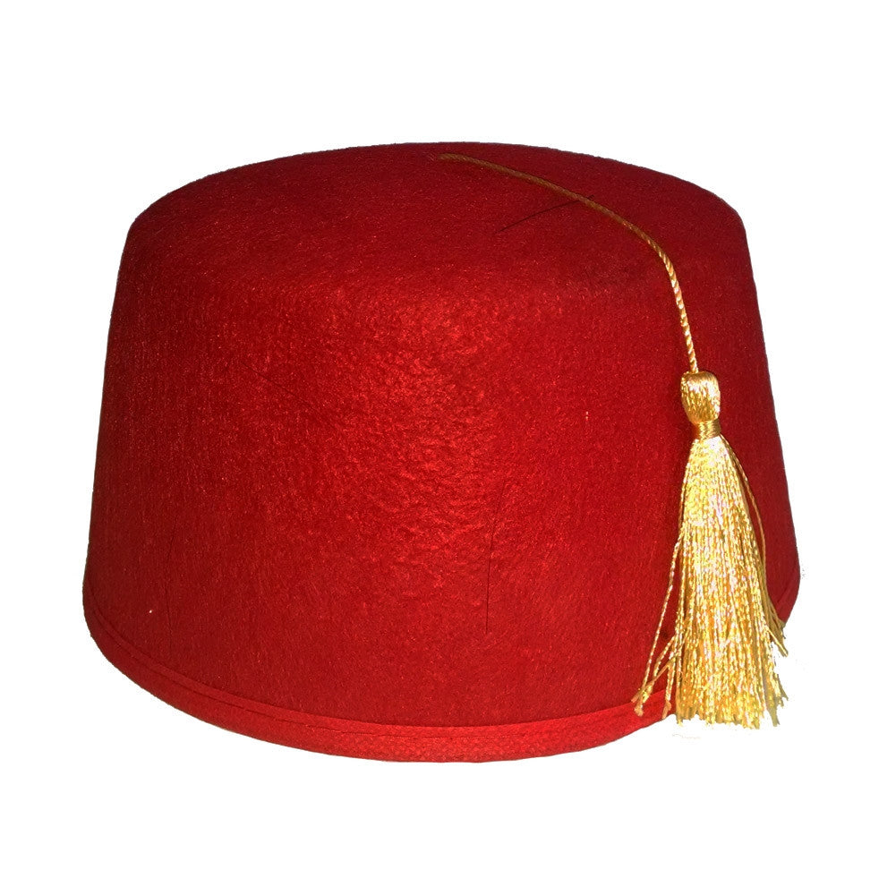 Red Fez Hat