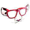 Pink Tiger with Whiskers Furry Shades