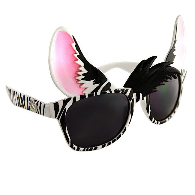 Zebra Furry Shades