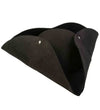 Molded Pirate Hat Black