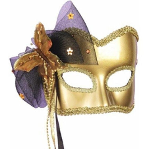 Golden Butterfly Mask