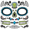 Day of the Dead Tattoo Face Male