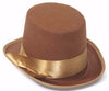 Steampunk Bell Topper Hat Brown