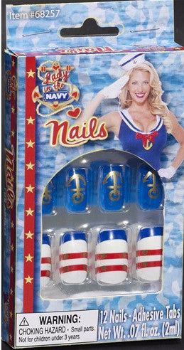 Lady in the Navy Fingernails