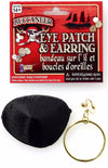 Pirate Earring and Eye Patch