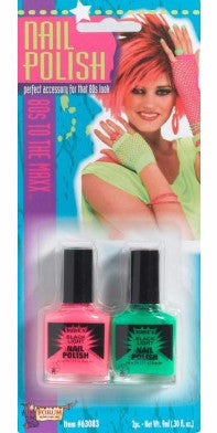Neon Green/Pink Nail Polish