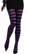 Pantyhose Purple/Black