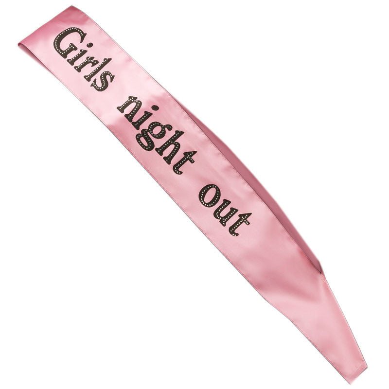 Girls Night Out Sash