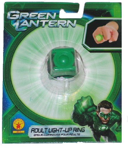 Green Lantern Light Up Ring - Mystique Costumes