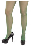 Green Fishnet Tights