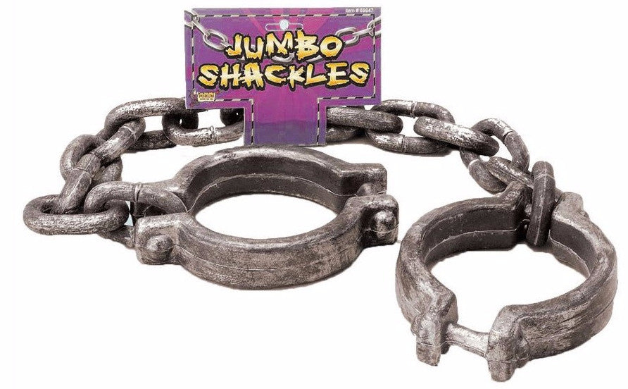 Jumbo Shackles - Mystique Costumes
