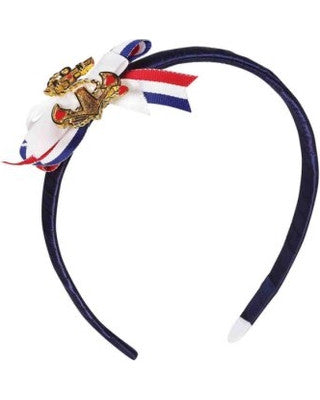 Lady in the Navy Headband