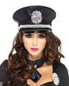 Sequin Cop Hat